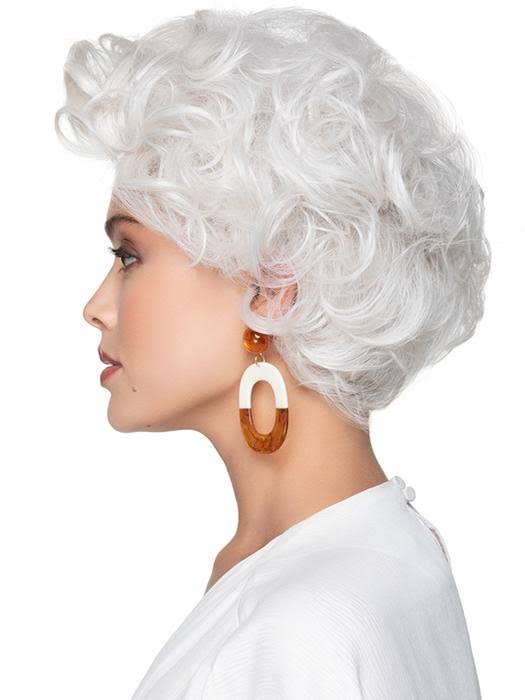 Tapered Curls Lace Front Wig Synthetic M493900