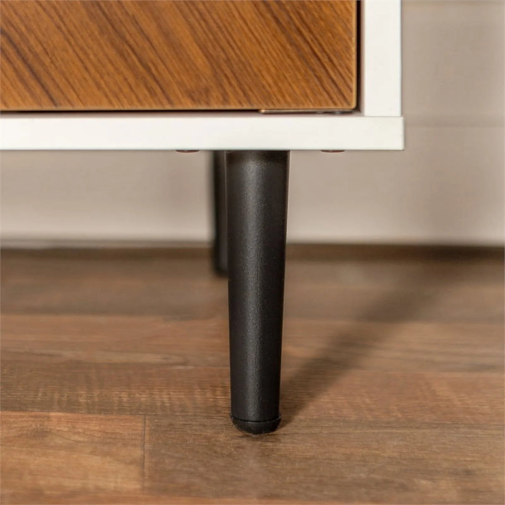White Teak Wood Buffet S2287