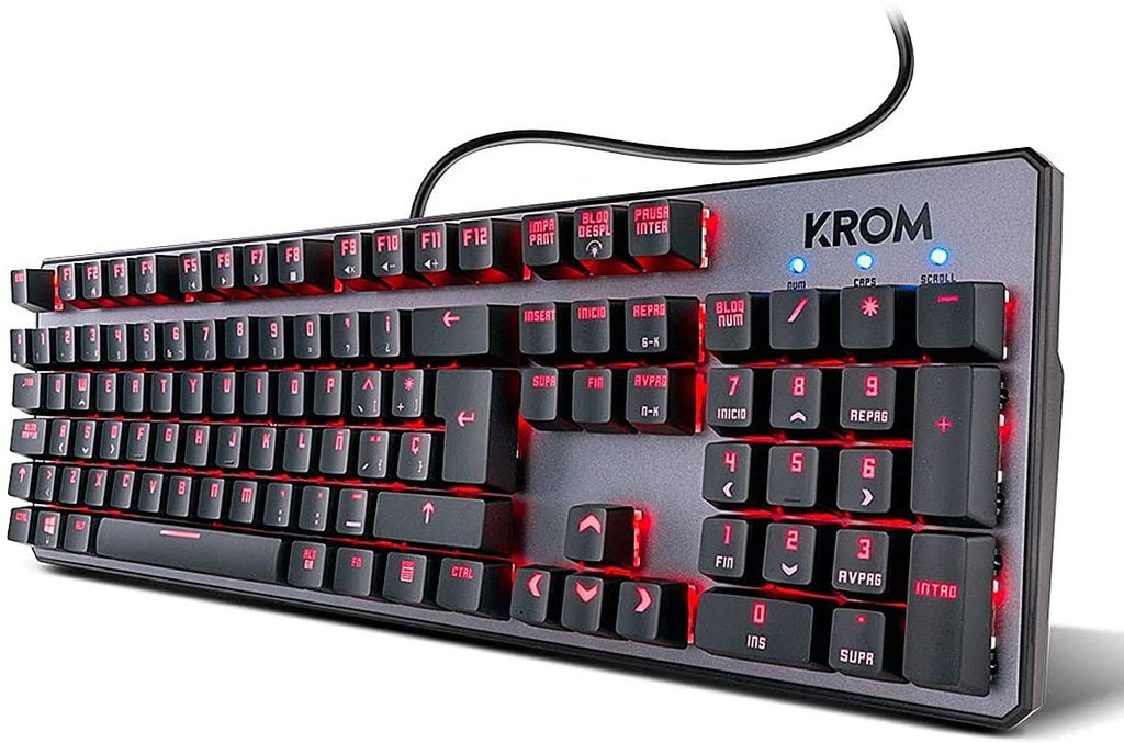 Black Spanish Gaming Keyboard V100553