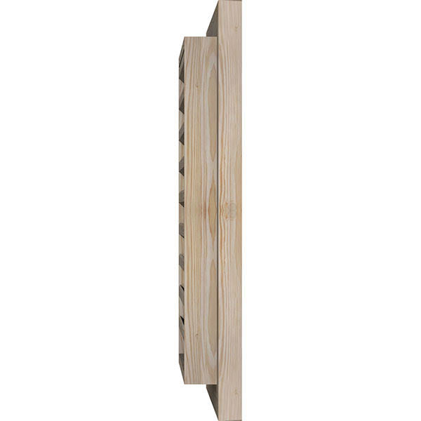 Primed Smooth Vertical Gable Vent Q91878
