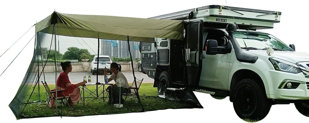 Portable Rear Tent with Mosquito Net for SUV L2004