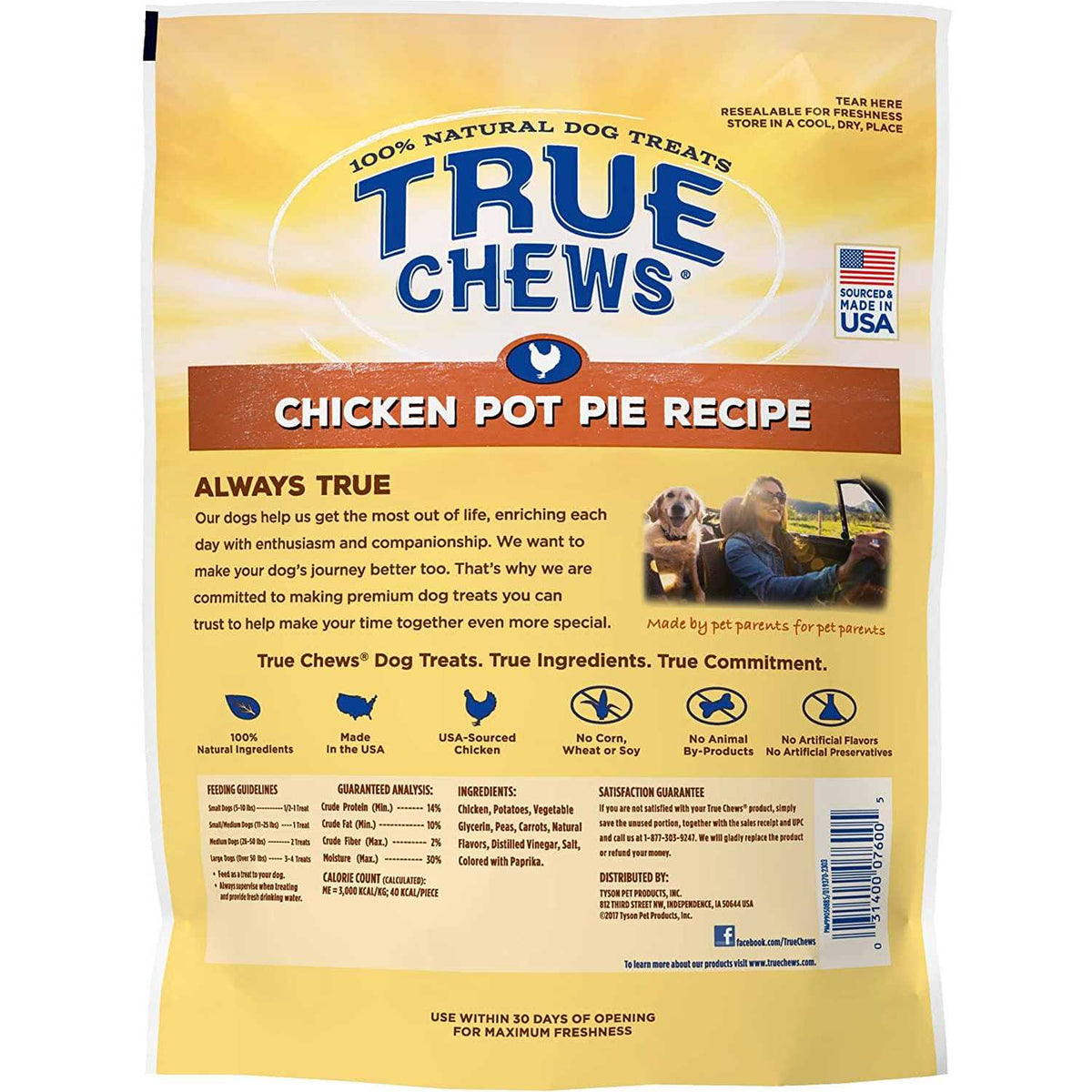 Natural Chicken Pot Pie Dog Treats G5732