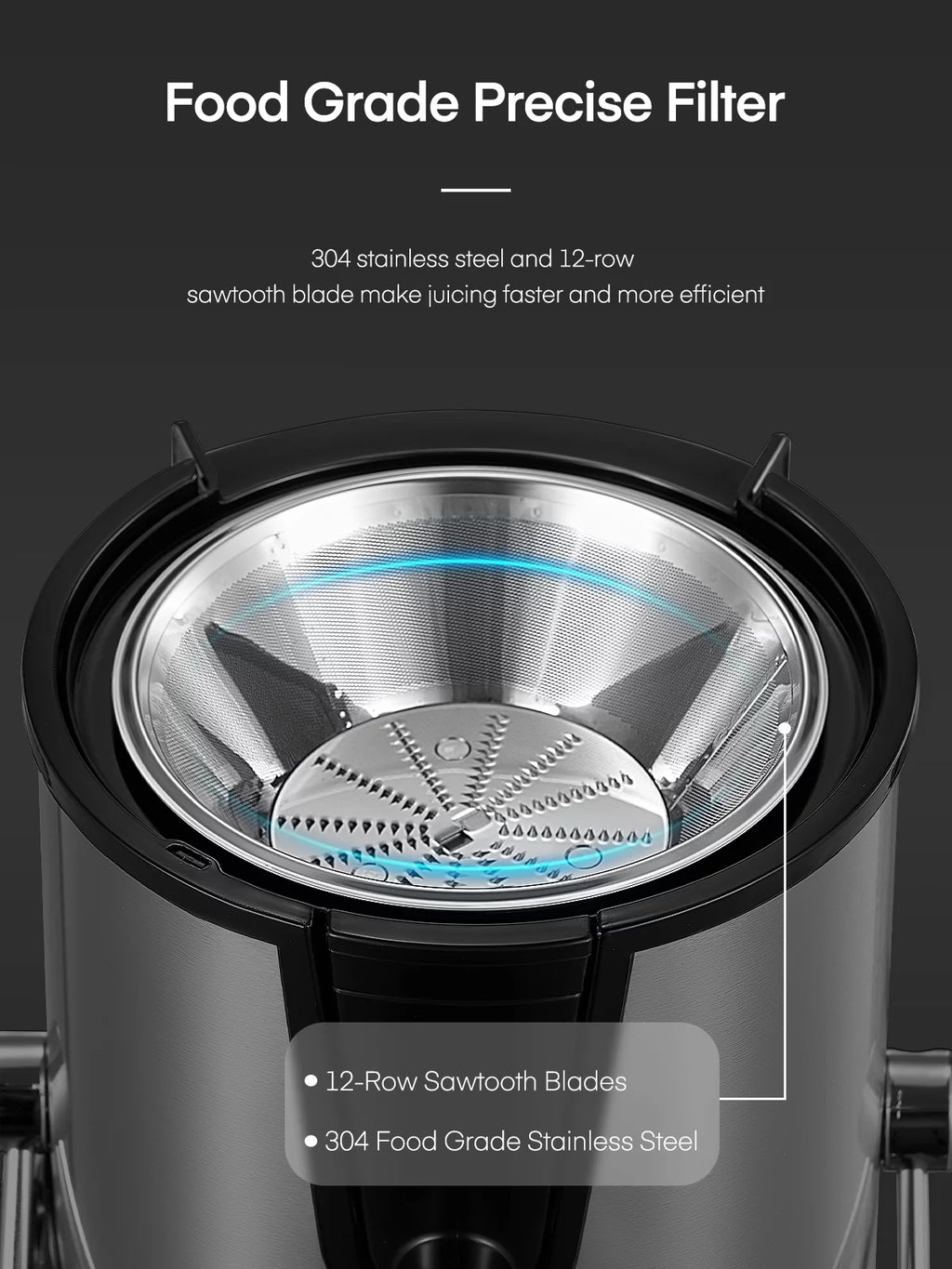 400W 3 Speed Juicer Machine T344899