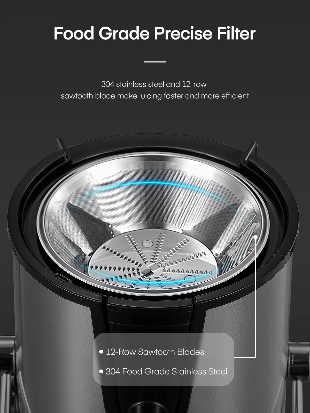 400W 3 Speed Juicer Machine T344899