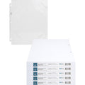 Top-loading Poly Sheet Protectors for Letter 8 1/2" X 11" Sheet, 3 X Holes, Clear, Polypropylene, 500 / Carton T56479