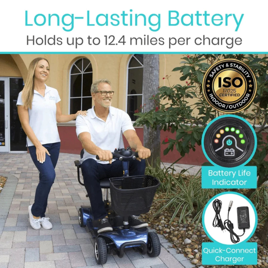 4 Wheel Battery Powered Mobility Scooter E287