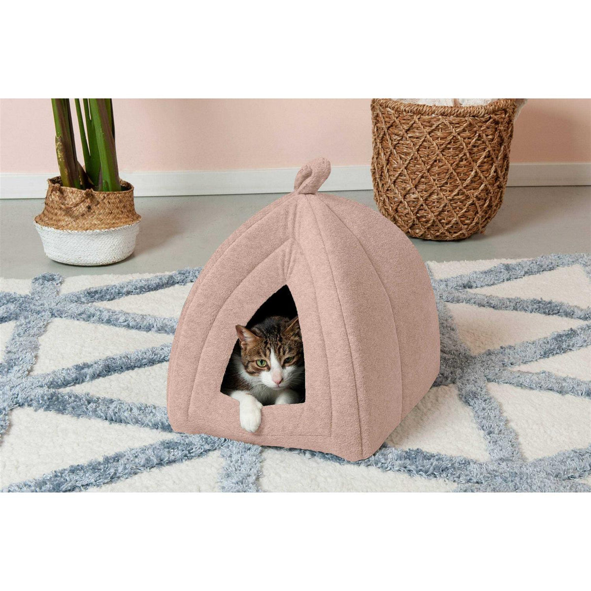 Fleece Pet Bed Tent E719