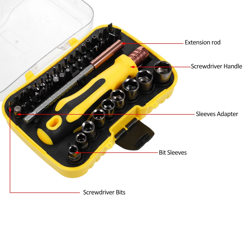 Socket Wrench Screwdriver Set H6317