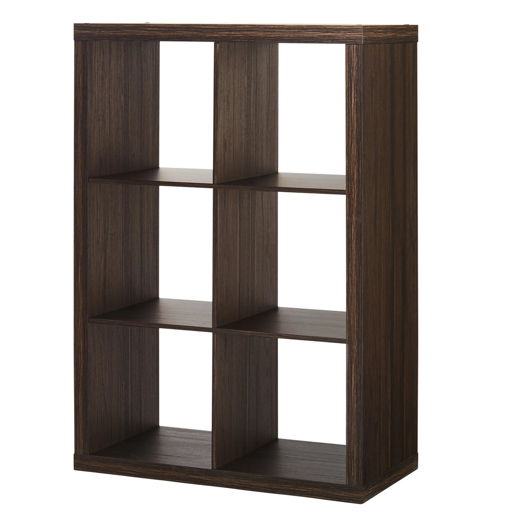 6-Cube Storage Organizer Textured White P162